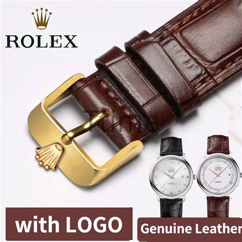 genuine rolex leather bands|authentic Rolex leather watch bands.